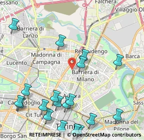 Mappa Piazza Ghirlandaio, 10155 Torino TO, Italia (2.816)