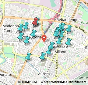 Mappa Piazza Ghirlandaio, 10155 Torino TO, Italia (0.819)