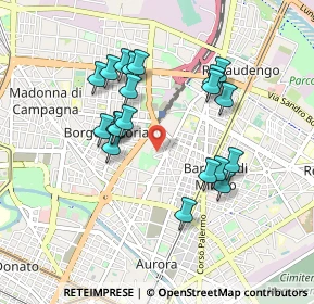 Mappa Piazza Ghirlandaio, 10155 Torino TO, Italia (0.8375)
