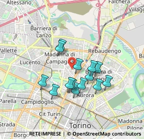 Mappa Via Vibo' Michele Antonio, 10147 Torino TO, Italia (1.40143)