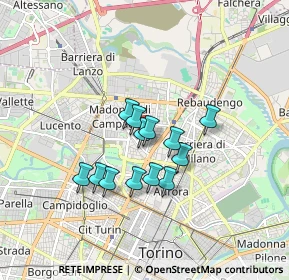 Mappa Via Vibo' Michele Antonio, 10147 Torino TO, Italia (1.25)