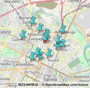 Mappa Via Vibo' Michele Antonio, 10147 Torino TO, Italia (1.23429)