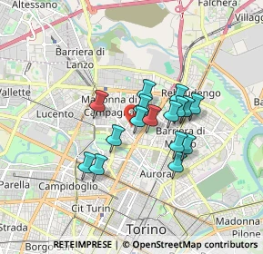 Mappa Via Vibo' Michele Antonio, 10147 Torino TO, Italia (1.26125)