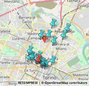 Mappa Via Vibo' Michele Antonio, 10147 Torino TO, Italia (1.77)