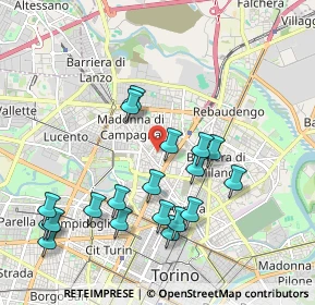 Mappa Via Vibo' Michele Antonio, 10147 Torino TO, Italia (2.07632)