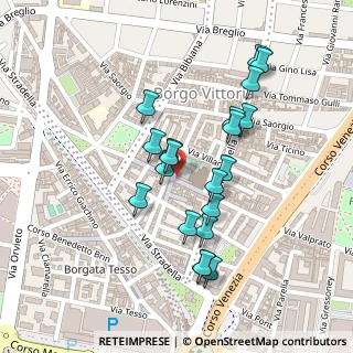 Mappa Via Vibo' Michele Antonio, 10147 Torino TO, Italia (0.21)