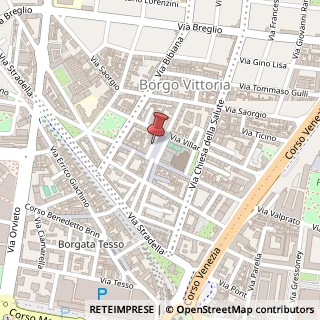 Mappa Piazza della Vittoria, 25, 10147 Torino, Torino (Piemonte)