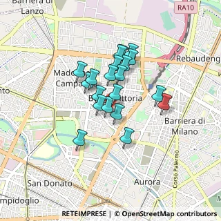 Mappa Via Vibo' Michele Antonio, 10147 Torino TO, Italia (0.6375)
