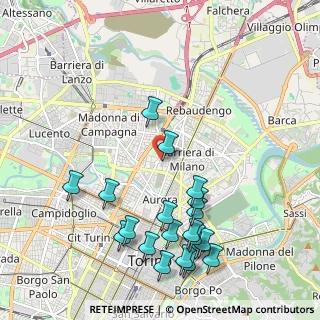 Mappa CONCRETO, 10155 Torino TO, Italia (2.387)