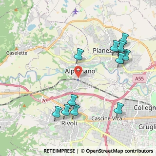 Mappa Piazza Robotti, 10091 Alpignano TO, Italia (2.3575)