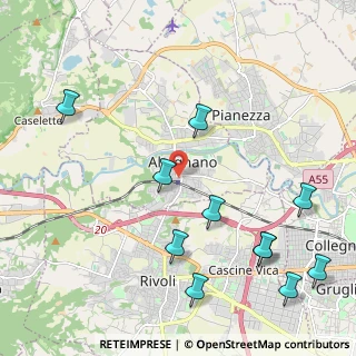 Mappa Piazza Robotti, 10091 Alpignano TO, Italia (2.61364)