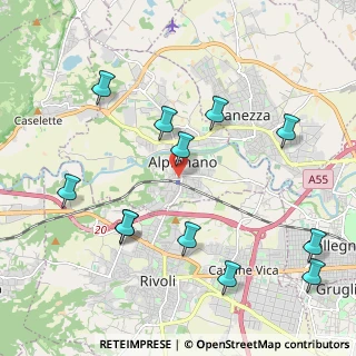Mappa Piazza Robotti, 10091 Alpignano TO, Italia (2.33667)