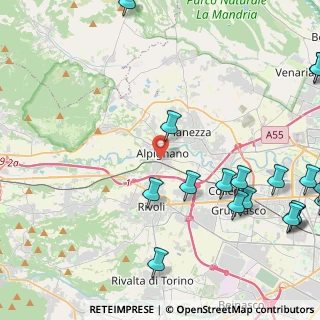 Mappa Piazza Robotti, 10091 Alpignano TO, Italia (6.642)