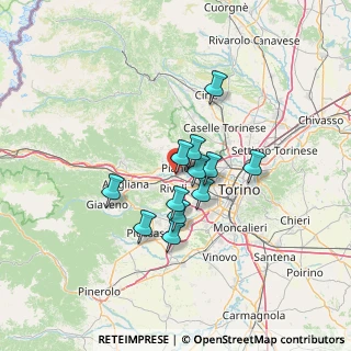 Mappa Piazza Robotti, 10091 Alpignano TO, Italia (9.76917)