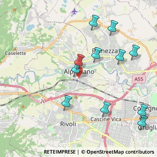 Mappa Via Cesare Battisti, 10091 Alpignano TO, Italia (2.36)