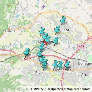 Mappa Via Cesare Battisti, 10091 Alpignano TO, Italia (1.75176)