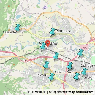 Mappa Via Cesare Battisti, 10091 Alpignano TO, Italia (2.59182)