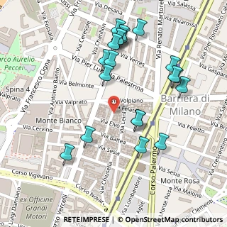 Mappa Via Elvo, 10155 Torino TO, Italia (0.266)