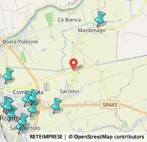 Mappa 45100 Sarzano RO, Italia (3.63545)