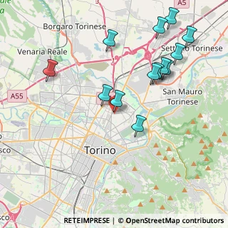 Mappa Via Monte Rosa, 10141 Torino TO, Italia (4.38769)