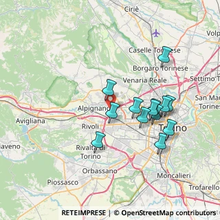 Mappa Snc, 10044 Pianezza TO, Italia (6.75154)