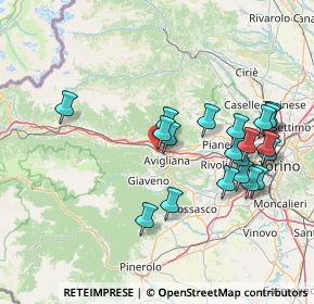 Mappa Strada Antica di Francia, 10057 Sant'Ambrogio di Torino TO, Italia (15.434)