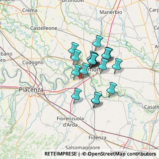 Mappa Località Case Nuove, 29010 Castelvetro Piacentino PC, Italia (9.609)