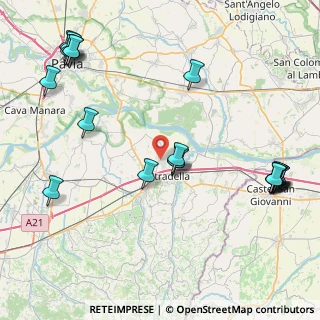 Mappa Via Primo Levi, 27049 Stradella PV, Italia (10.723)