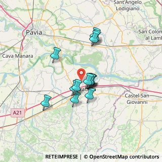 Mappa Via Primo Levi, 27049 Stradella PV, Italia (5.04714)