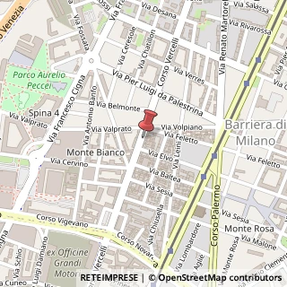Mappa Corso Vercelli, 88, 10155 Torino, Torino (Piemonte)