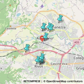Mappa Via Guglielmo Marconi, 10091 Alpignano TO, Italia (1.75)