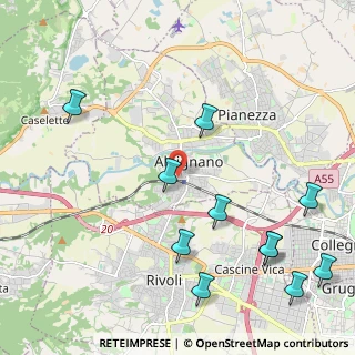 Mappa Via Guglielmo Marconi, 10091 Alpignano TO, Italia (2.65636)