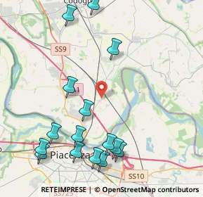 Mappa Via S. Pietro, 26865 San Rocco al Porto LO, Italia (4.99267)