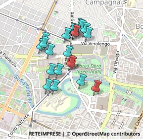 Mappa Corso Svizzera, 10100 Torino TO, Italia (0.386)