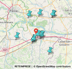 Mappa Via Martiri delle Foibe, 27049 Stradella PV, Italia (6.16917)