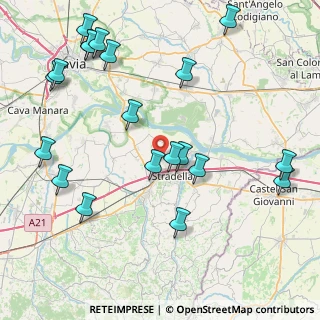 Mappa Via Martiri delle Foibe, 27049 Stradella PV, Italia (10.172)