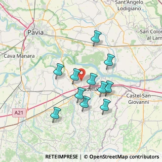 Mappa Via Martiri delle Foibe, 27049 Stradella PV, Italia (5.99091)