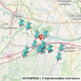Mappa Via Martiri delle Foibe, 27049 Stradella PV, Italia (6.64867)
