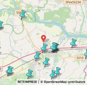 Mappa Via Martiri delle Foibe, 27049 Stradella PV, Italia (5.897)