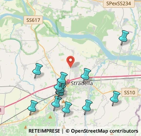 Mappa Via Martiri delle Foibe, 27049 Stradella PV, Italia (4.58417)