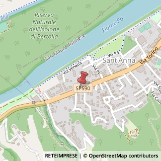 Mappa Via Torino, 244, 10099 San Mauro Torinese, Torino (Piemonte)