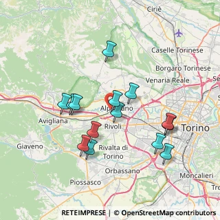Mappa Strada Giaro, 10091 Alpignano TO, Italia (7)