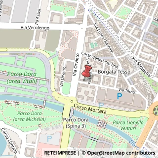 Mappa Via Tesso, 30, 10149 Torino, Torino (Piemonte)