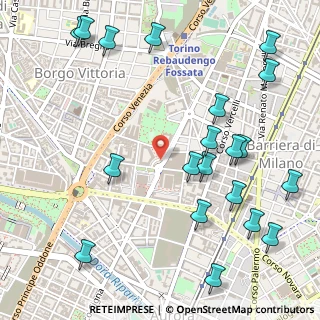 Mappa Via Cervino, 10155 Torino TO, Italia (0.6785)