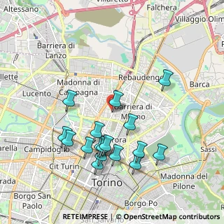 Mappa Via Cervino, 10155 Torino TO, Italia (1.94059)