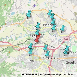 Mappa Via V. Bellini, 10091 Alpignano TO, Italia (2.09938)