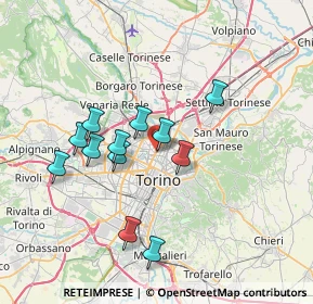 Mappa C.so Venezia, 10100 Torino TO, Italia (6.395)