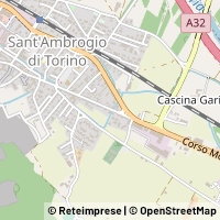 Map Sant'Ambrogio di Torino