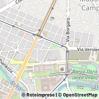 Mapa Torino