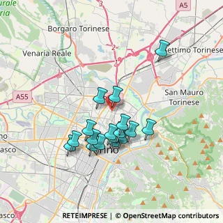 Mappa Via Pier Luigi da Palestrina, 10155 Torino TO, Italia (3.10235)